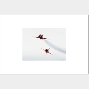 RAF Red Arrows Pair Posters and Art
